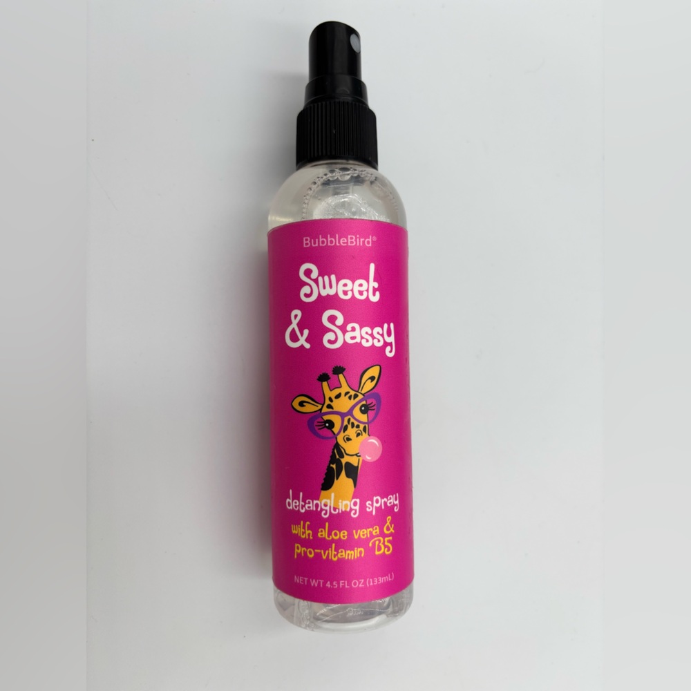 BubbleBird Sweet & Sassy Vegan Detangling Spray